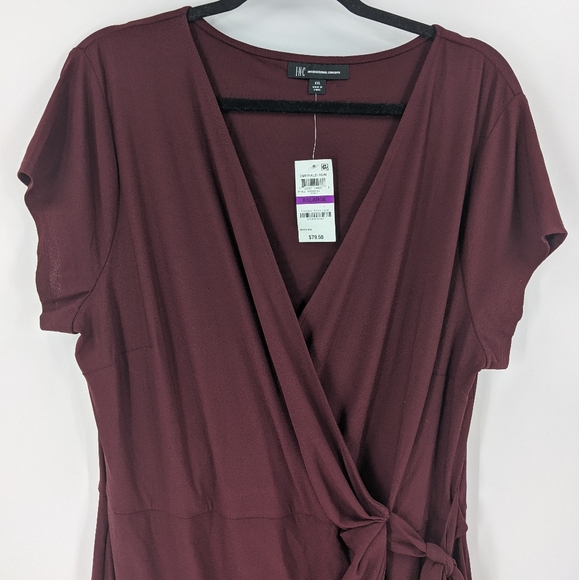 INC INTERNATIONAL CONCEPTS Faux Wrap Dress - Picture 2 of 7